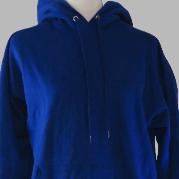 Hanes Men's Blue Long-Sleeve Pullover Hoodie Size M (C972) - Picture 1 of 7